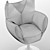 AltaModa BABOLL Armchair: Unique Design for Bold Interiors 3D model small image 7
