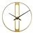 Golden Elegance Wall Clock 3D model small image 2