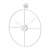 Elegant Milano Wall Clock 3D model small image 2