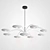 Modern UFO-style Pendant Light 3D model small image 2