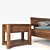 Modern and Chic: Bueno Bed Set 3D model small image 7