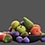 Premium Fruits Collection 3D model small image 4