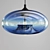 Nordic Glass Pendant Light 3D model small image 8