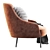 Modern Shift Armchair: Sleek Design, Maximum Comfort 3D model small image 5