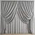 Modern Polygonal Curtain 3D model small image 4