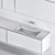 Sleek Edone Bathroom Vanity - REA 006 3D model small image 4