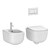 Elegant Cielo Era Wall Hung WC/Bidet 3D model small image 15