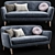 Sleek and Stylish Masku Arhus Sofa 3D model small image 1