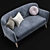 Sleek and Stylish Masku Arhus Sofa 3D model small image 2