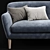 Sleek and Stylish Masku Arhus Sofa 3D model small image 4