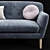 Sleek and Stylish Masku Arhus Sofa 3D model small image 5