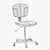 Alban Work Chair: Comfortable & Stylish 3D model small image 4