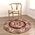 Versatile Rug Set: 8 Designs & 3 Render Options 3D model small image 2