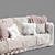 Vittoria Slip Cover Sofa: Elegant and Versatile! 3D model small image 2