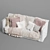 Vittoria Slip Cover Sofa: Elegant and Versatile! 3D model small image 3