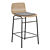 Elegant Blutante Bar Stool: La Redoute's Finest 3D model small image 1