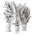 Ferm Living Bau Pot: Stylish Indoor Plants 3D model small image 6