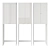 Sleek White Laundry Cabinet with BAGGANÄS Handles 3D model small image 2