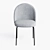 Nordie Contemporary Chair - Stylish and Durable 3D model small image 2