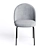Nordie Contemporary Chair - Stylish and Durable 3D model small image 9