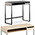 Modern Minimalist Console Table 3D model small image 1