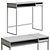 Modern Minimalist Console Table 3D model small image 3