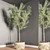 Elegant 30cm Indoor Plant Stand 3D model small image 3