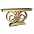 Elegant Console Table: Timeless Luxury 3D model small image 1