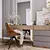 Modern Stylish Writing Desk with Chair and Decor 3D model small image 2