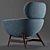 Sleek Laurie Armchair by Pianca 3D model small image 2