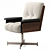 Modern Minotti Daiki Studio Armchair 3D model small image 2