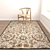 Versatile Set of 8 Rugs 3D model small image 3