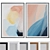 Modern Abstract Picture Frame Set 3D model small image 1