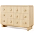 Steaming Style 3-Drawer Wood Dresser - Crate & Kids 3D model small image 2