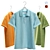 Classic Polo Shirts 3D model small image 6