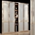  Stylish Cabinet Furniture | 0451 3D model small image 1