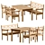 Skagerak Skagen Table Set 3D model small image 1