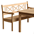 Skagerak Skagen Table Set 3D model small image 2