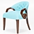 Luxury Boutique Chair by Christopher Guy 3D model small image 4