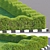 Versatile Outdoor Bush Collection 3D model small image 2