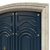 Classic 3D Door | 2000mm x 3200mm 3D model small image 3