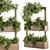 Modern Plant Box Stand - Greenery Elegance 3D model small image 2