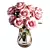 Elegant Pink Roses Bouquet 3D model small image 4