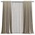 Artistic Drapes: Modern Elegance 3D model small image 1