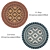 Round Rug Set for Stunning Renders 3D model small image 3