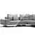  Innovative HORIZON Sofa: Frigerio Elegance 3D model small image 6