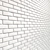 High-Res White Brick Texture 3D model small image 3