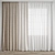 Polygonal Curtain Model 3D model small image 1