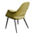 Vitra Organic Chair: Modern Elegance for Comfort 3D model small image 2