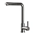 Quadro Brass 269: Kitchen Sink Mixer with Pull-Out Shower 3D model small image 1